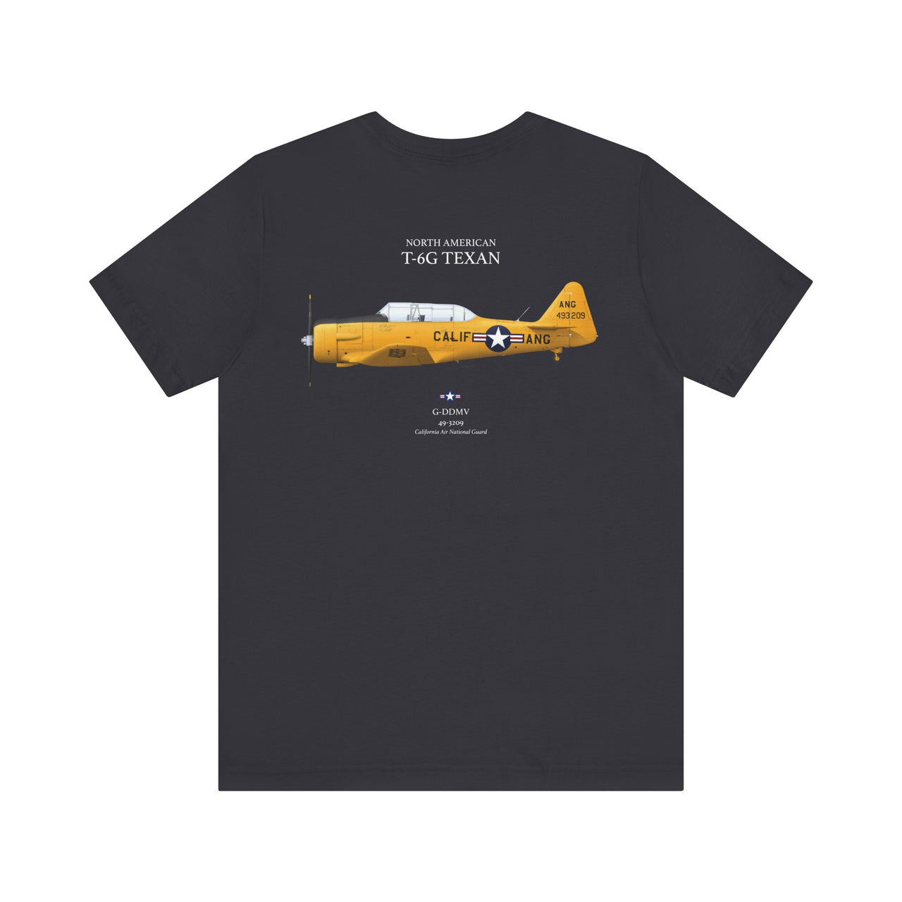 T-6G Texan - T-shirt printed on back