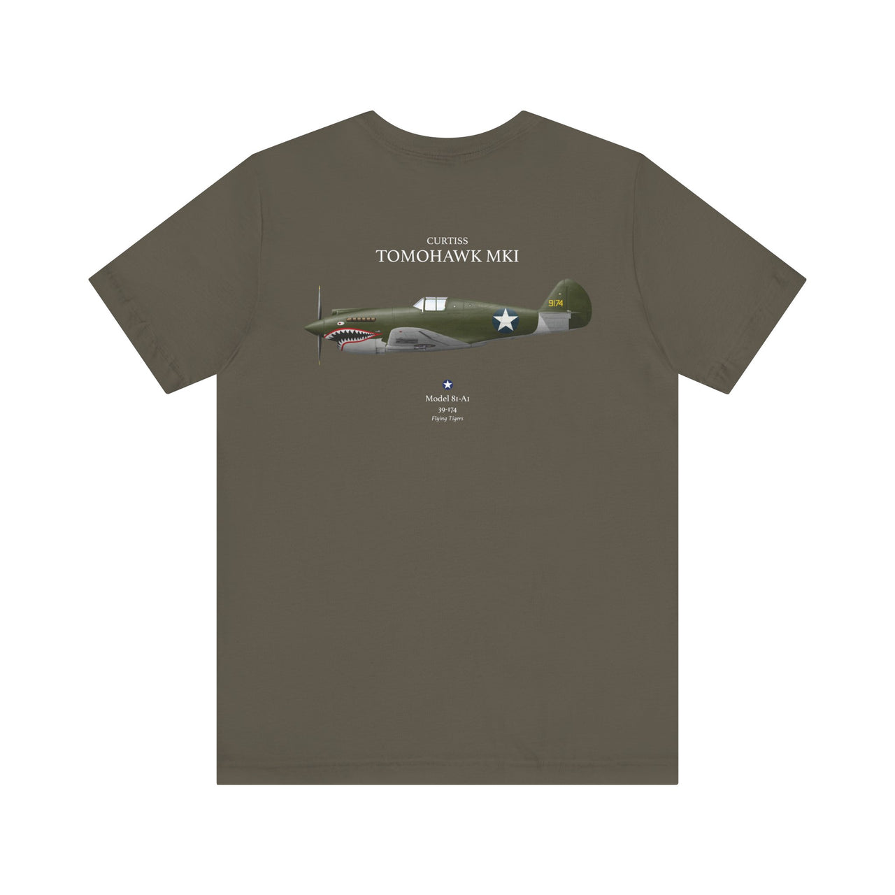 Tomohawk MKI 'Flying Tigers' - T-shirt printed on back