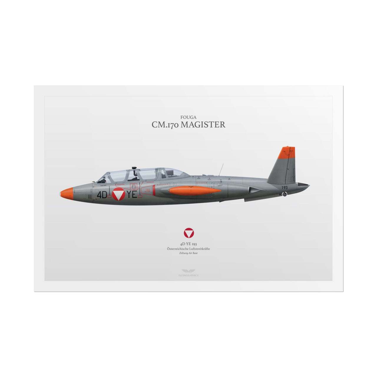 CM.170 Magister -  Rolled Poster