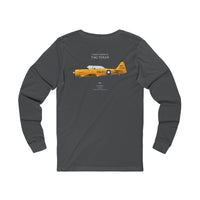 Thumbnail for T-6G Texan - Long-Sleeve T-shirt printed on back
