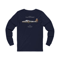 Thumbnail for F-84G Thunderjet - Long-Sleeve T-shirt printed on back