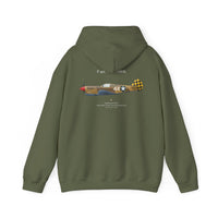Thumbnail for P-40L Warhawk - Hoodie printed on back