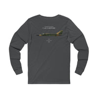 Thumbnail for F-111E Aardvark - Long-Sleeve T-shirt printed on back
