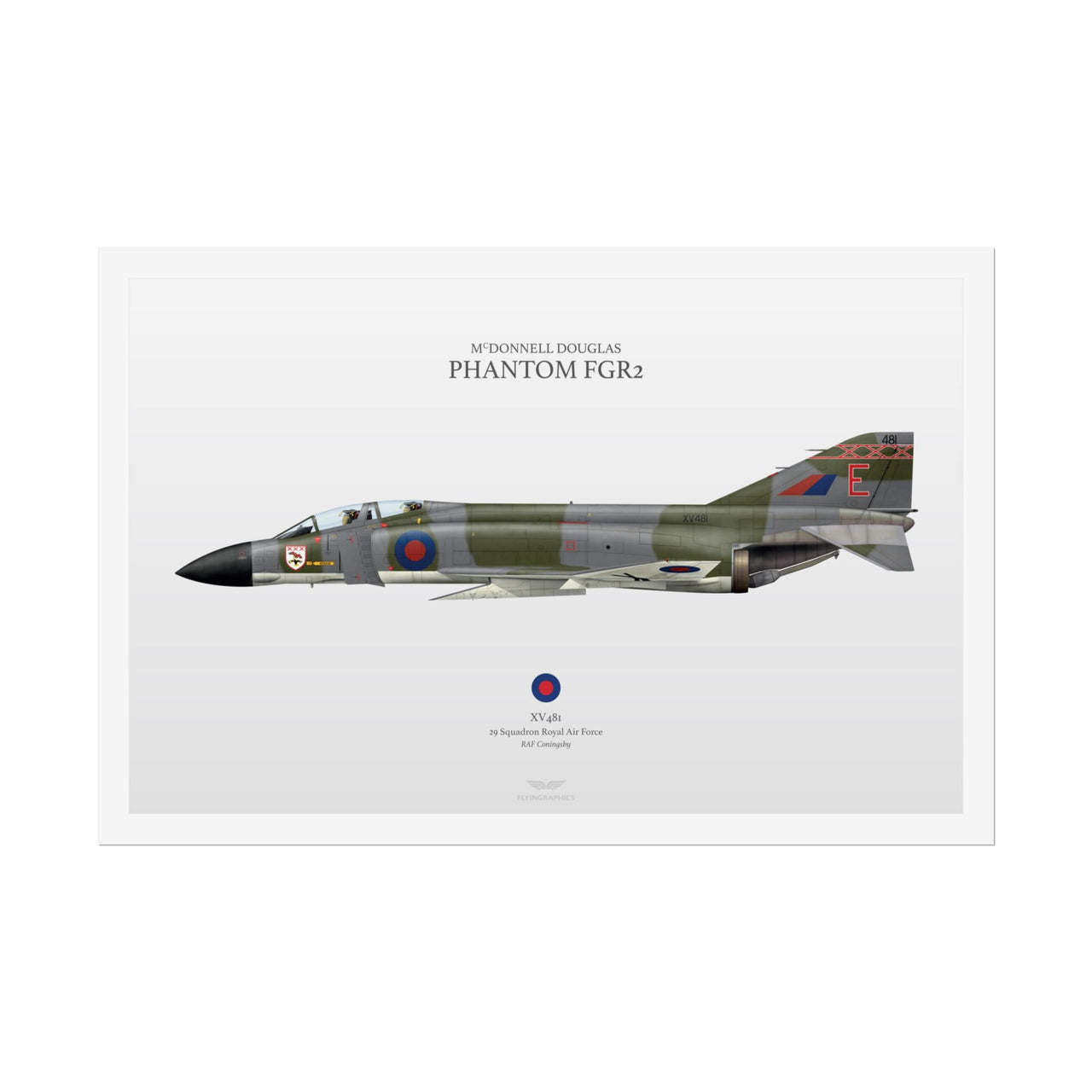 Phantom FGR2 29 SQN -  Rolled Poster