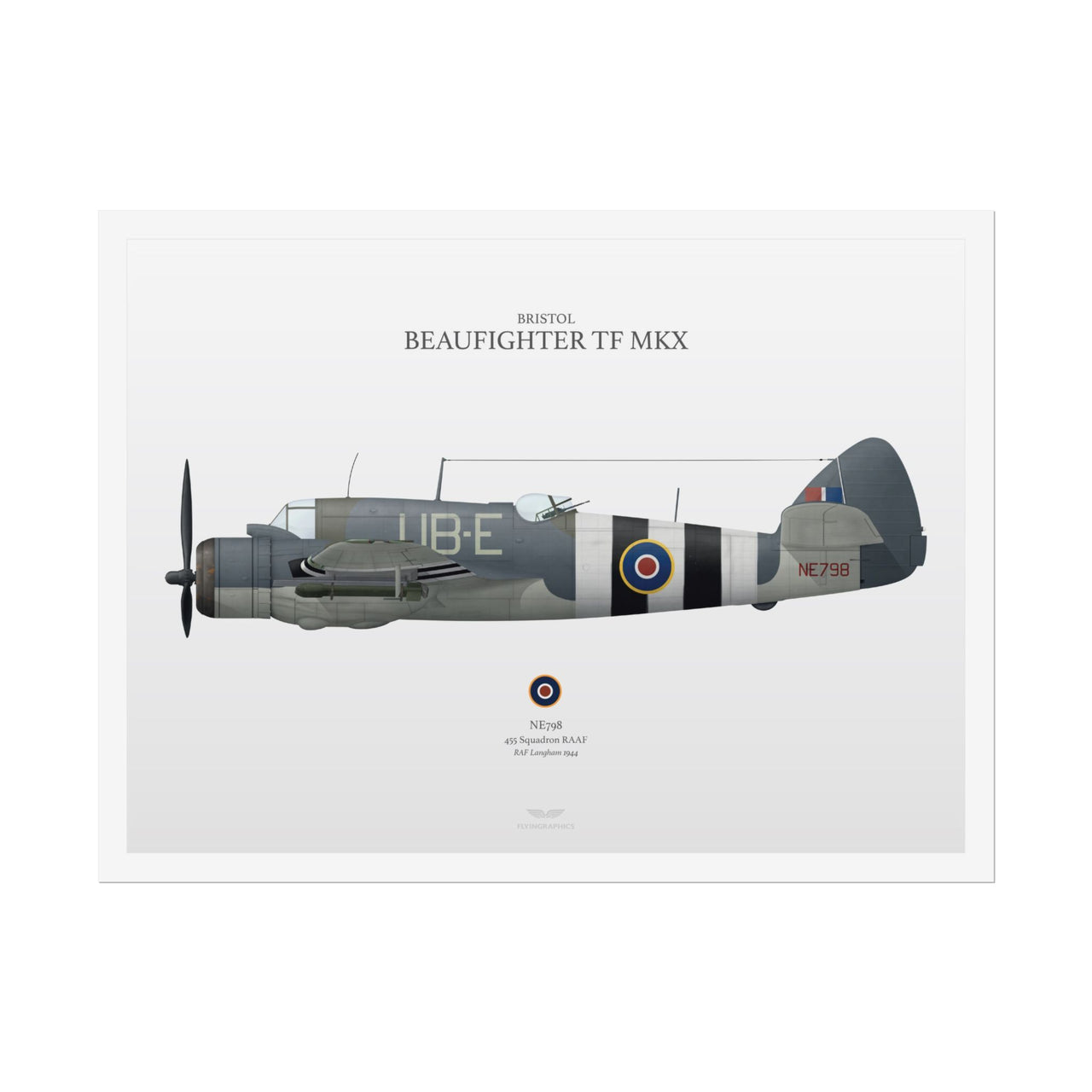 Beaufighter TF MKX -  Rolled Poster