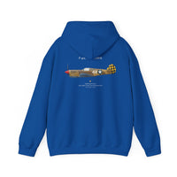 Thumbnail for P-40L Warhawk - Hoodie printed on back