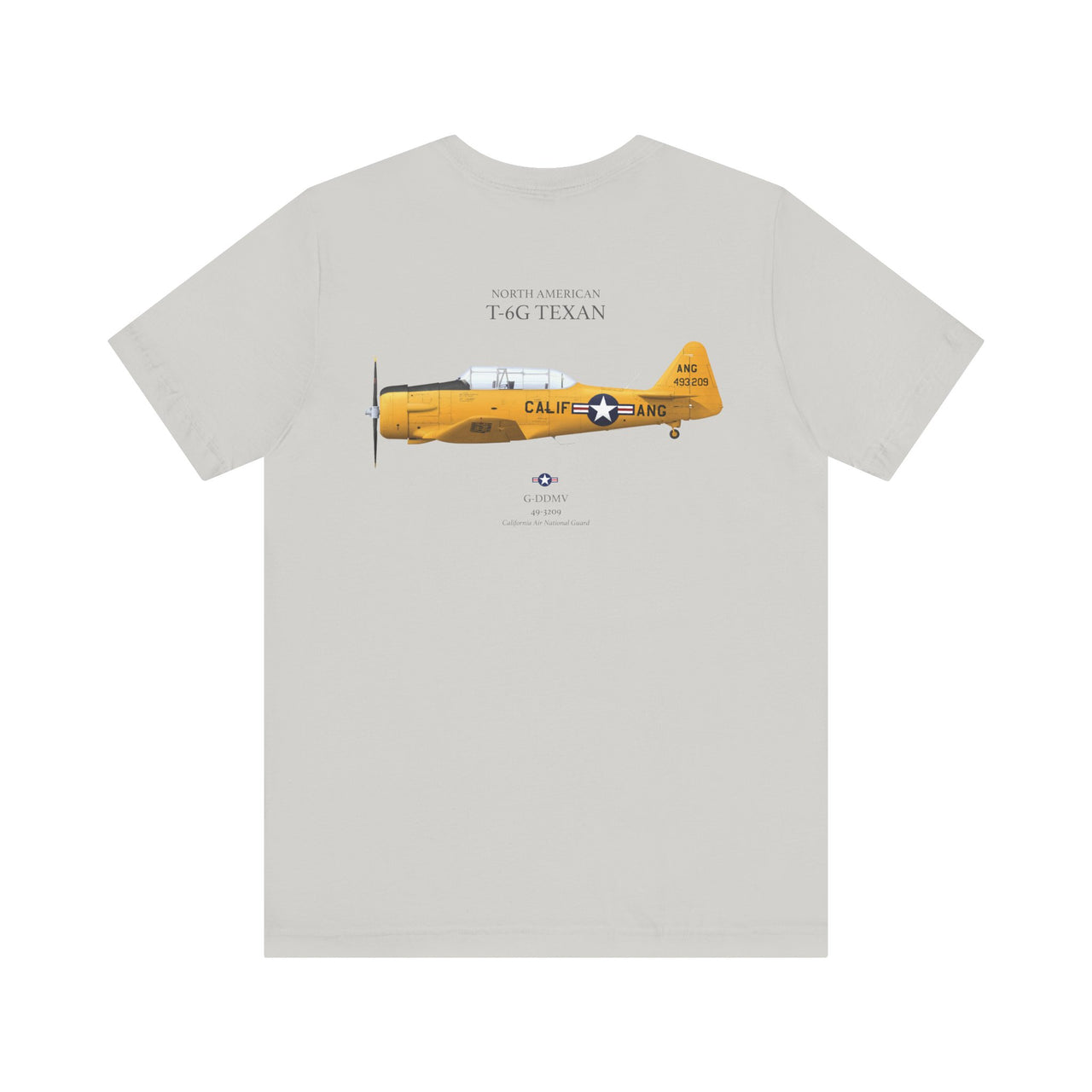 T-6G Texan - T-shirt printed on back