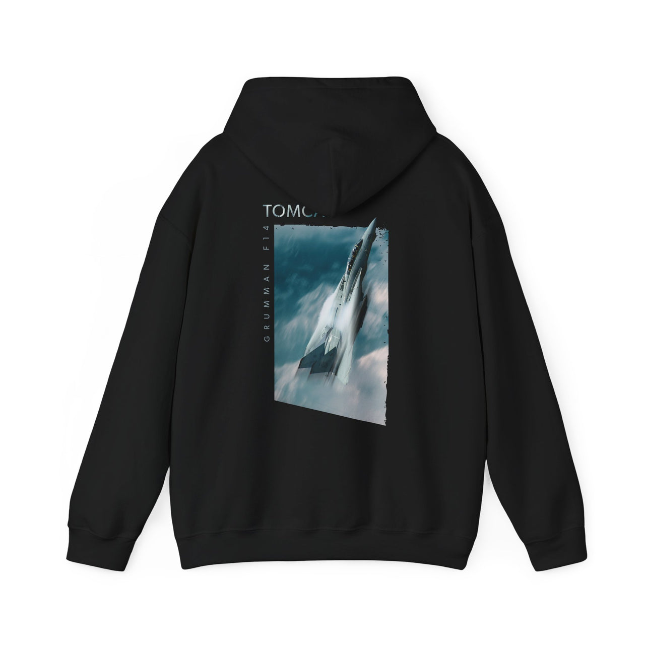 F-14 Tomcat - Hoodie printed on back