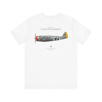 Thumbnail for P-47D Thunderbolt - T-shirt printed on back
