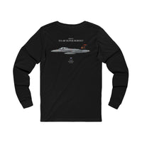 F/A-18F Super Hornet 'Red Rippers' - Long-Sleeve T-shirt printed on back