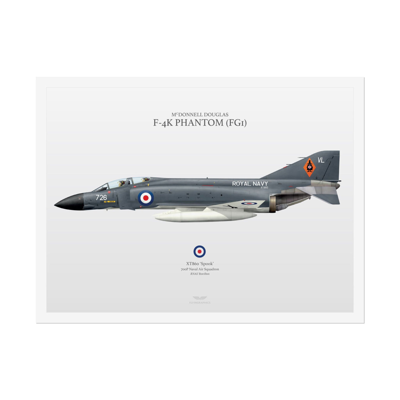 F-4K Phantom (FG1) -  Rolled Poster