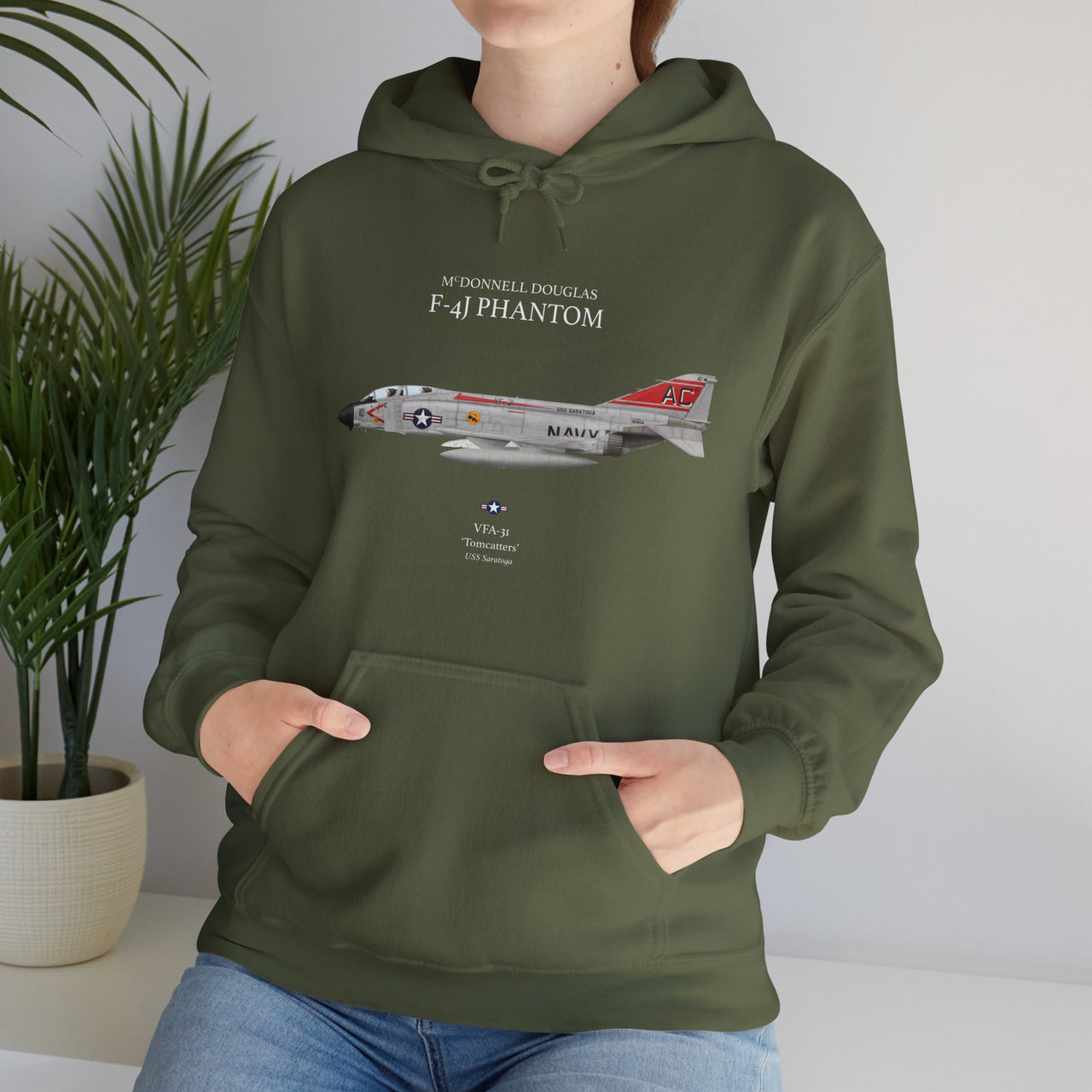 F-4J Phantom 'Tomcatters'  - Hoodie