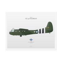 WACO CG-4A Hadrian -  Rolled Poster