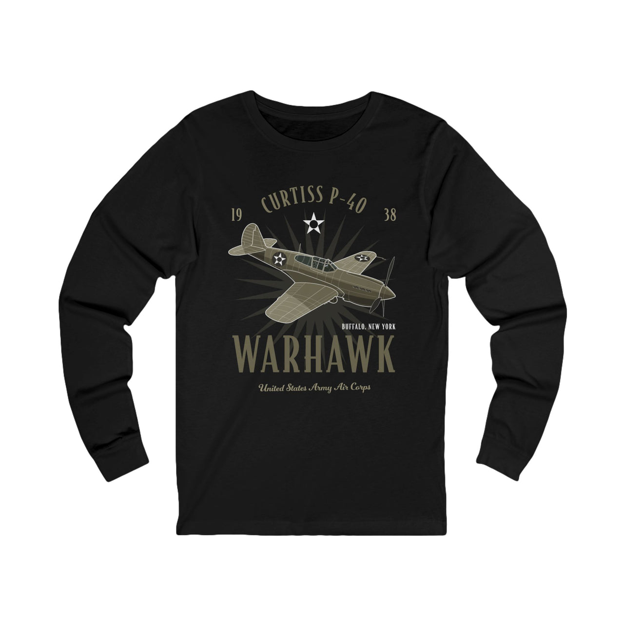 P-40 Warhawk - Long Sleeve Tee