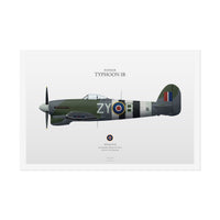 Thumbnail for Hawker Typhoon IB -  Rolled Poster