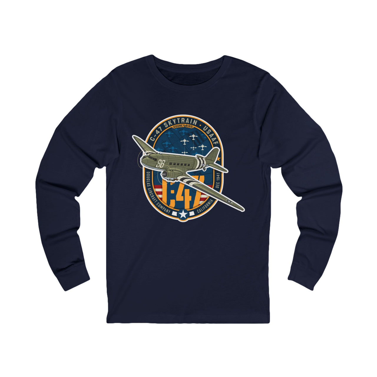 C-47 Skytrain - Long Sleeve Tee