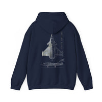 Thumbnail for Rafale - Hoodie printed on back