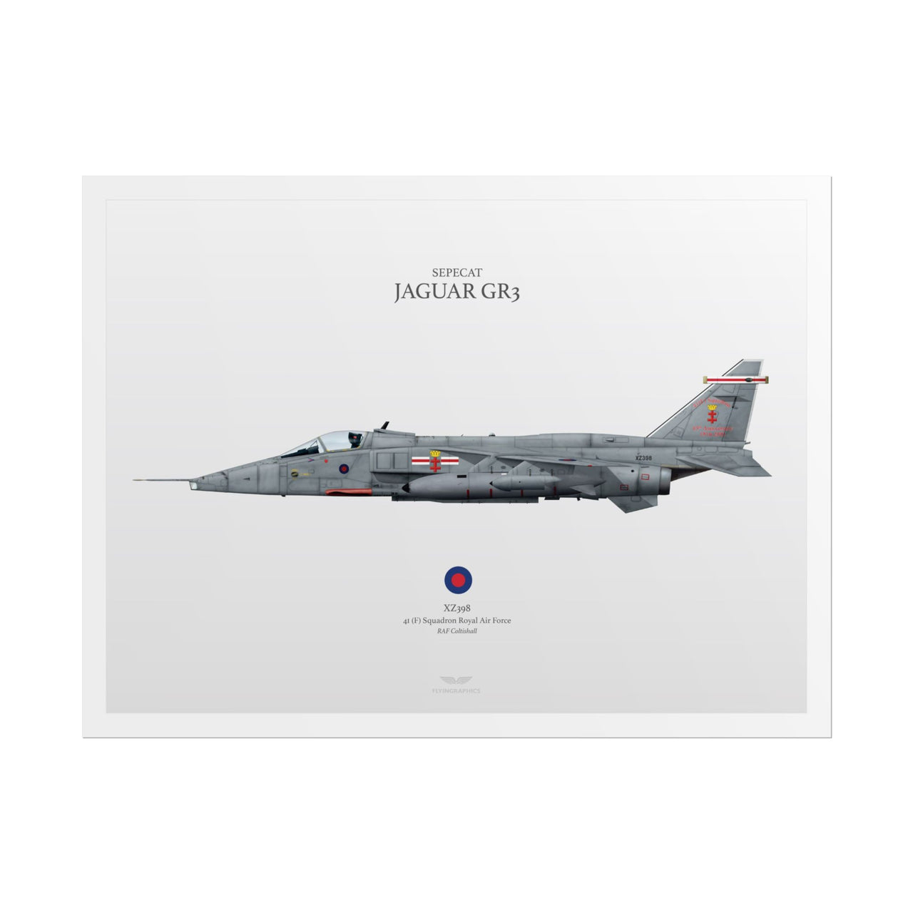 Jaguar GR3 -  Rolled Poster