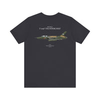 Thumbnail for F-105 F Thunderchief - T-shirt printed on back