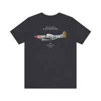 Thumbnail for P-51D Mustang 'Shimmy V' - T-shirt printed on back