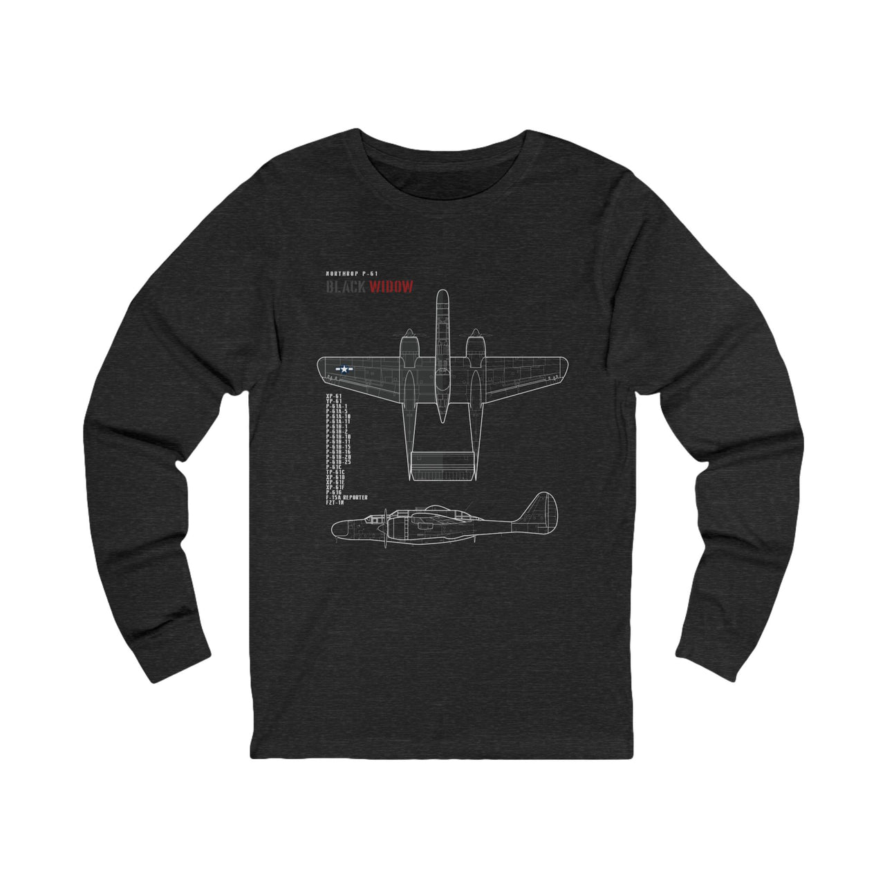 P-61 Black Widow - Long Sleeve Tee