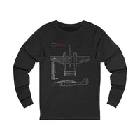 Thumbnail for P-61 Black Widow - Long Sleeve Tee