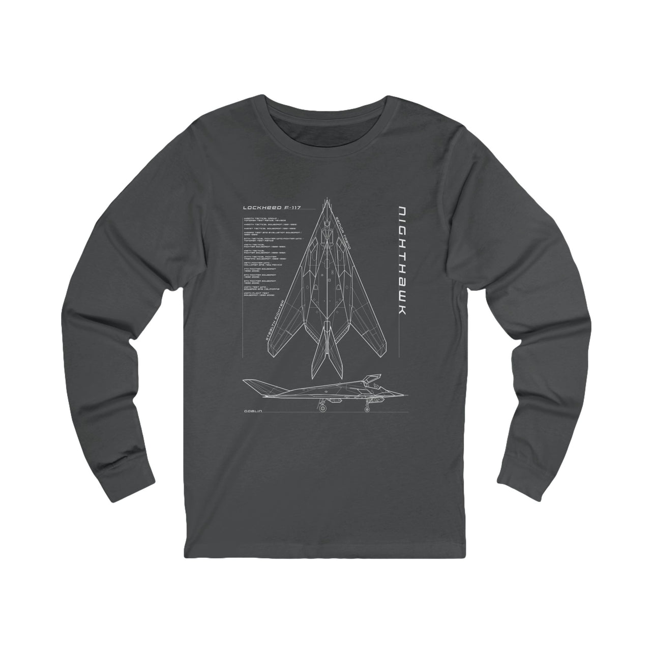 F-117 Nighthawk  - Long Sleeve Tee