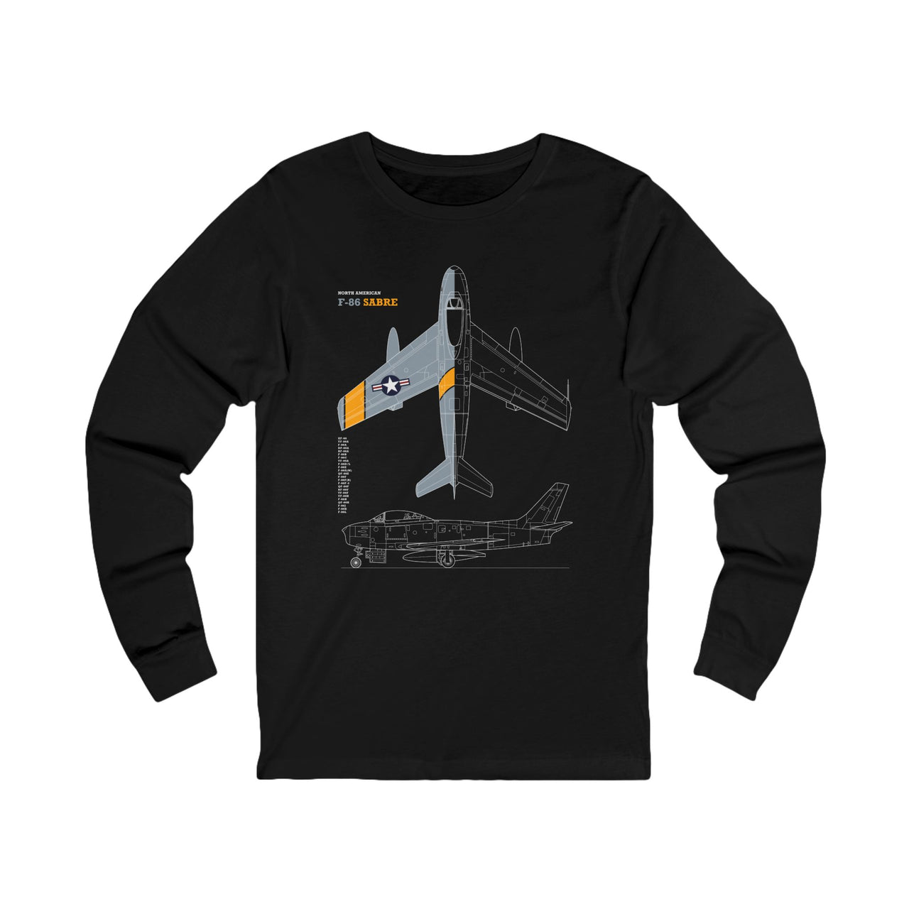 F-86 Sabre - Long Sleeve Tee