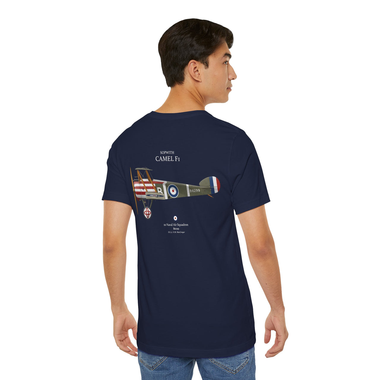 Sopwith Camel F1 - T-shirt printed on back