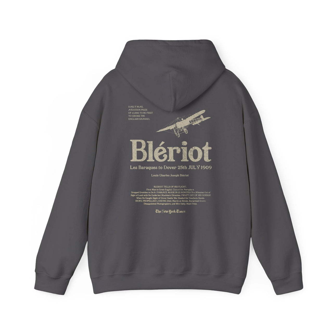 Blériot - Hoodie printed on back