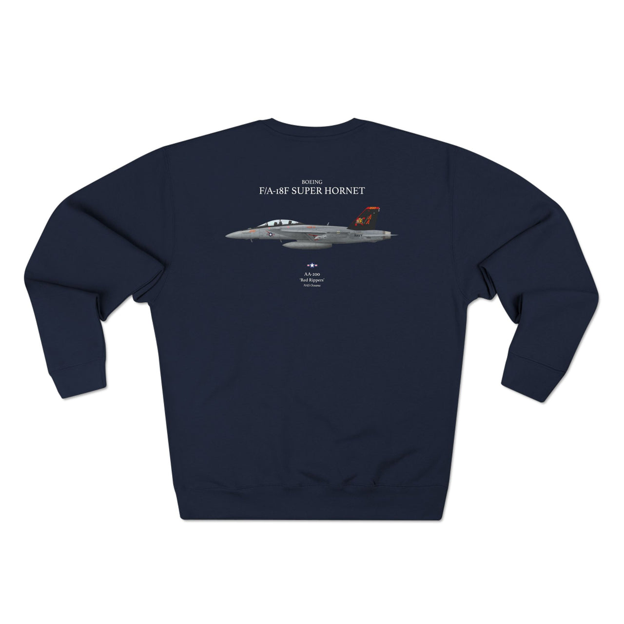 F/A-18F Super Hornet 'Red Rippers' - Sweat shirt printed on back