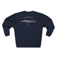 Thumbnail for F/A-18F Super Hornet 'Red Rippers' - Sweat shirt printed on back