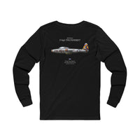 F-84G Thunderjet - Long-Sleeve T-shirt printed on back