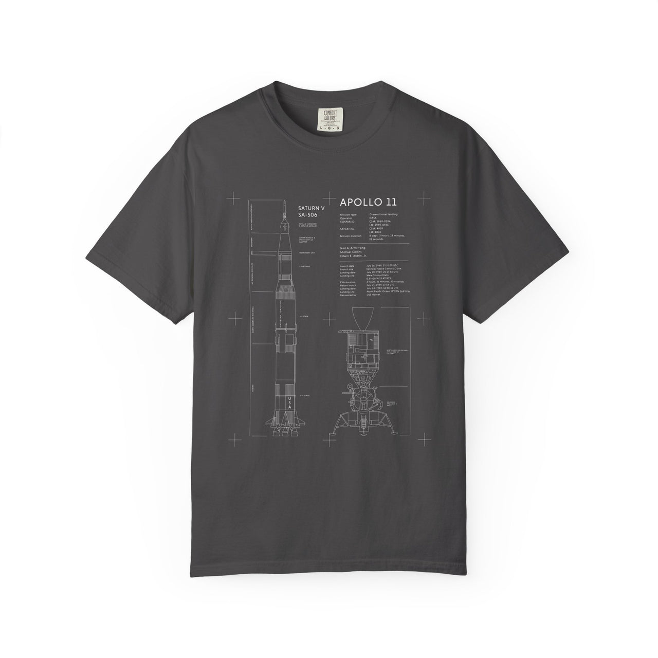 Apollo 11 Saturn V - T-shirt