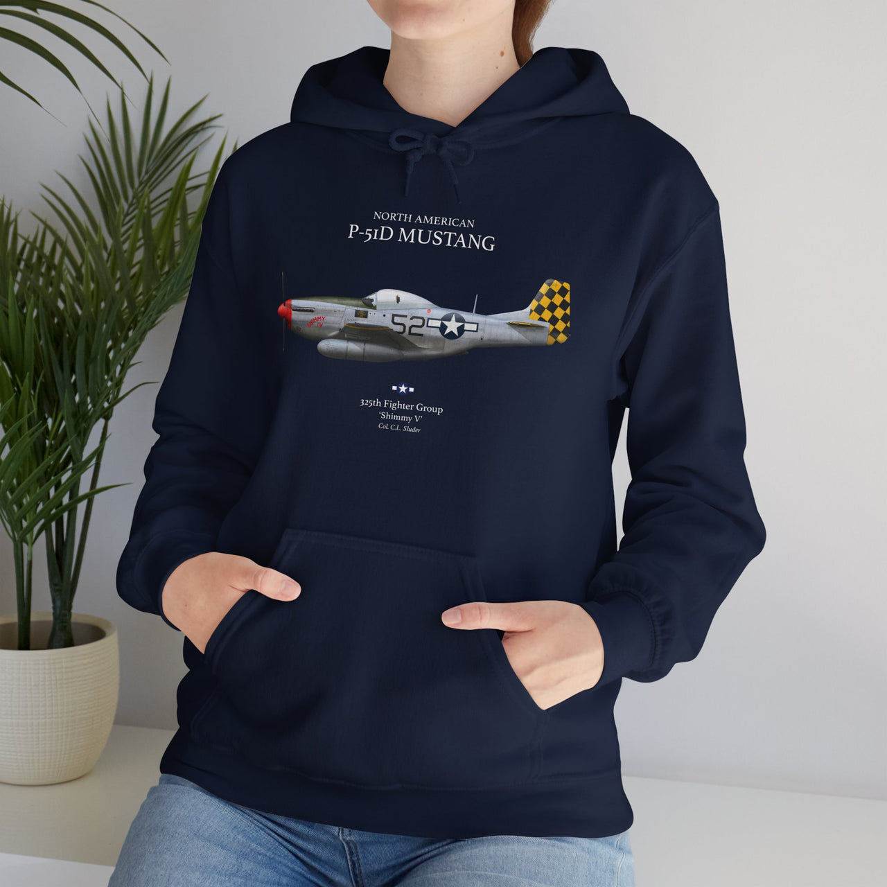 P-51D Mustang 'Shimmy V' - Hoodie