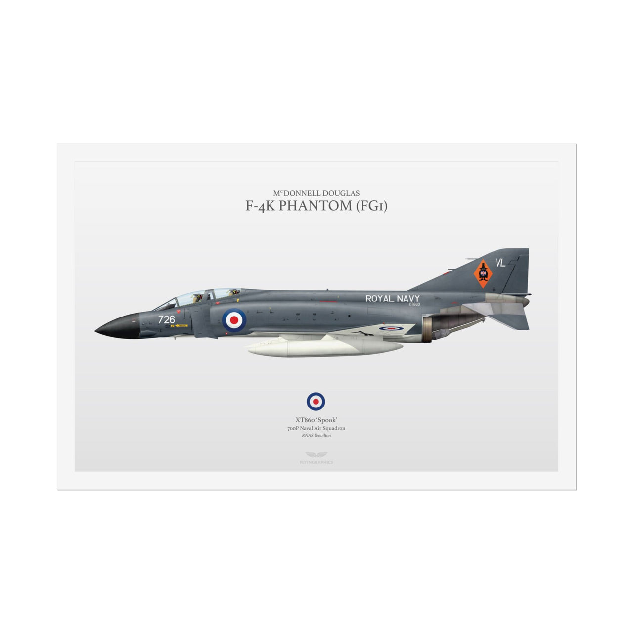 F-4K Phantom (FG1) -  Rolled Poster