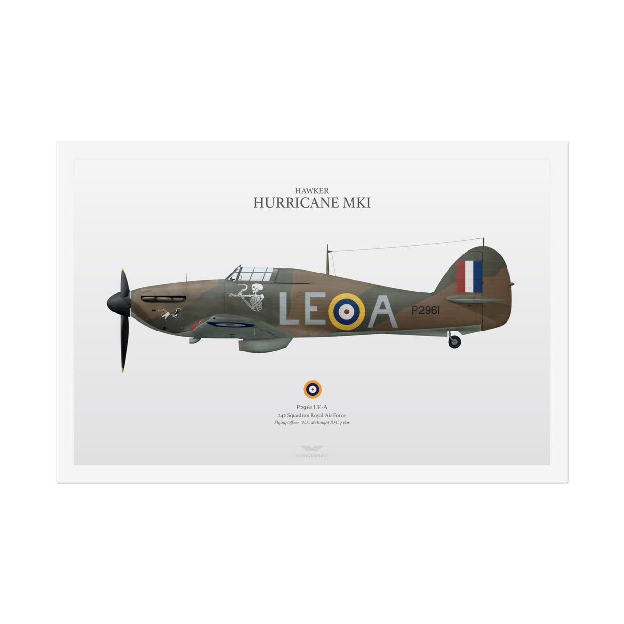Hawker Hurricane MKI -  Rolled Poster