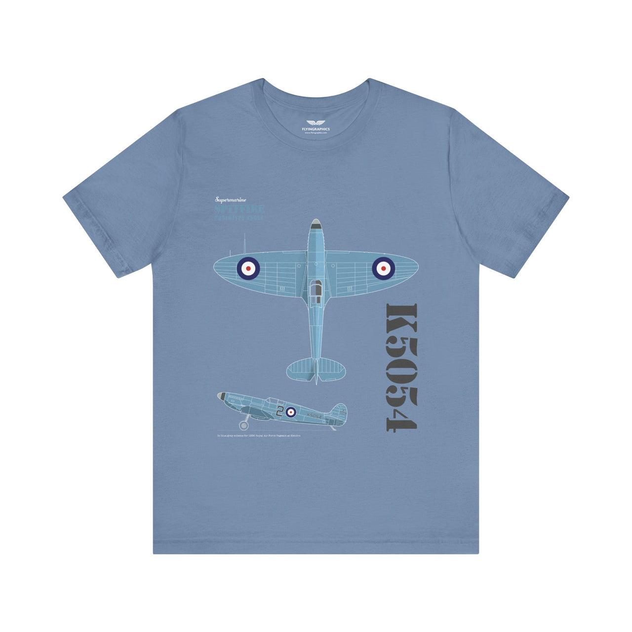 Spitfire Prototype K5054 - T-shirt