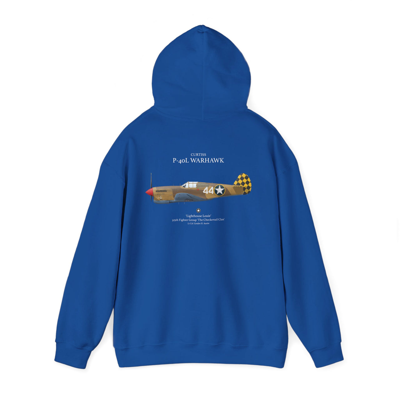 P-40L Warhawk - Hoodie printed on back