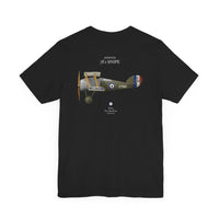 Sopwith 7F.1 Snipe - T-shirt printed on back