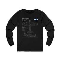 P-47 Thunderbolt - Long Sleeve Tee