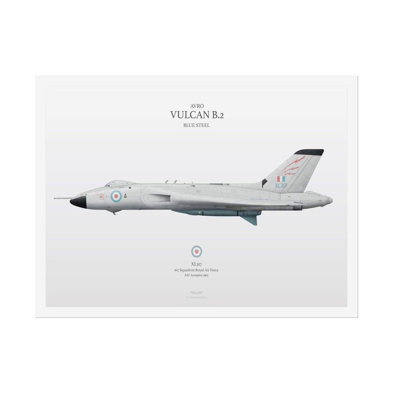 Vulcan B.2 -  Rolled Poster