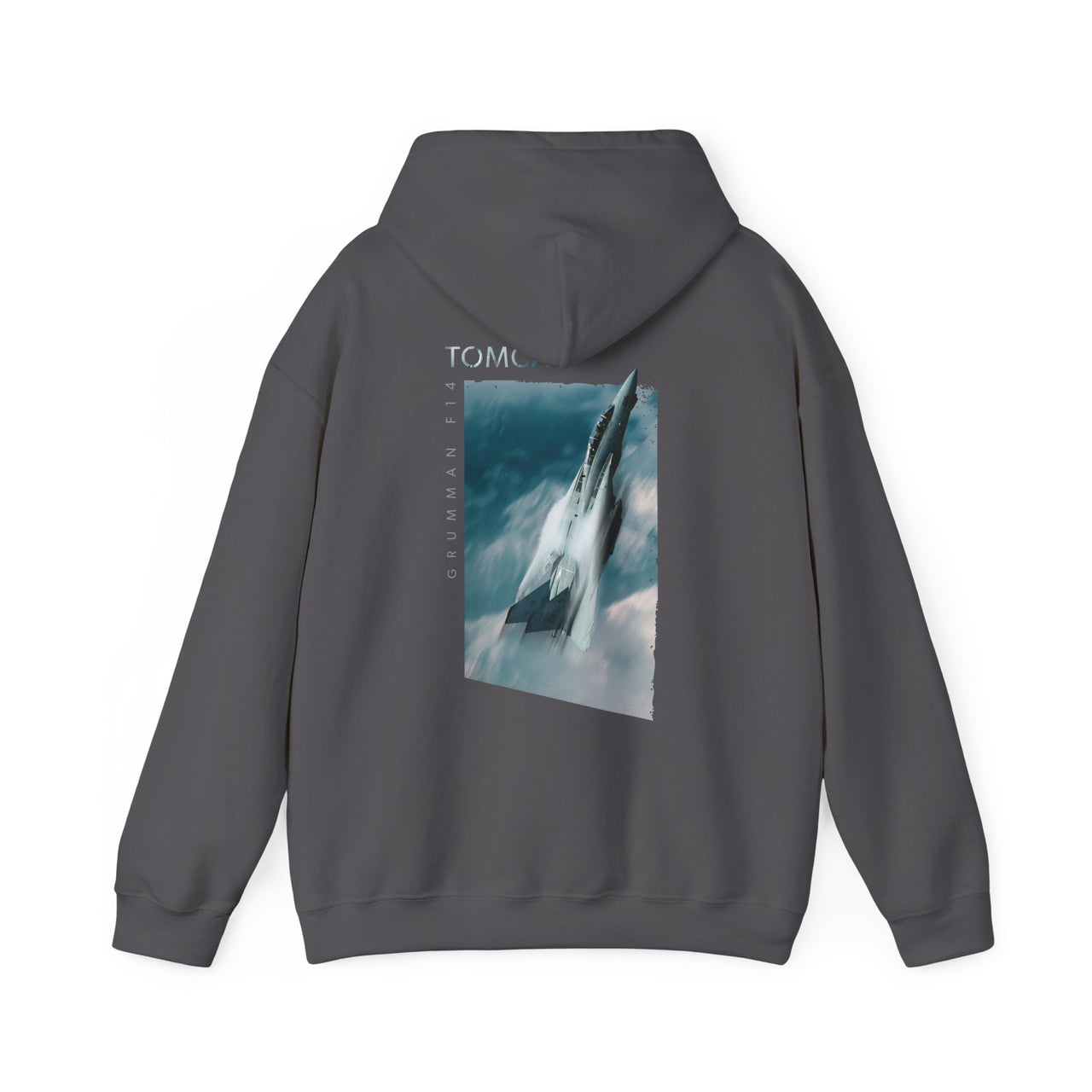 F-14 Tomcat - Hoodie printed on back