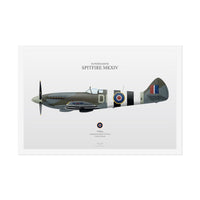 Thumbnail for Spitfire MKXIV -  Rolled Poster