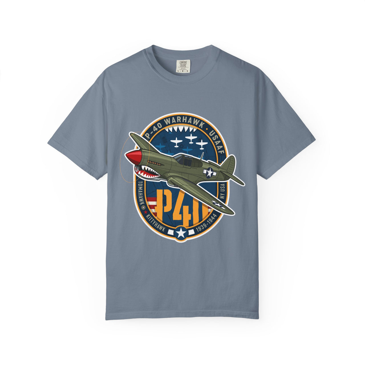 P-40 Warhawk - T-shirt printed