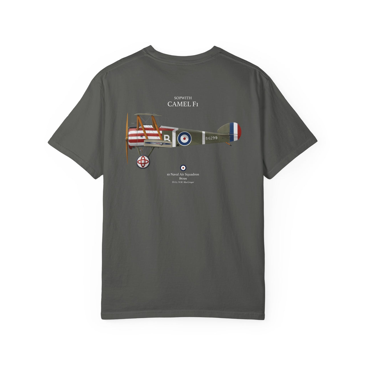 Sopwith Camel F1 - T-shirt printed on back