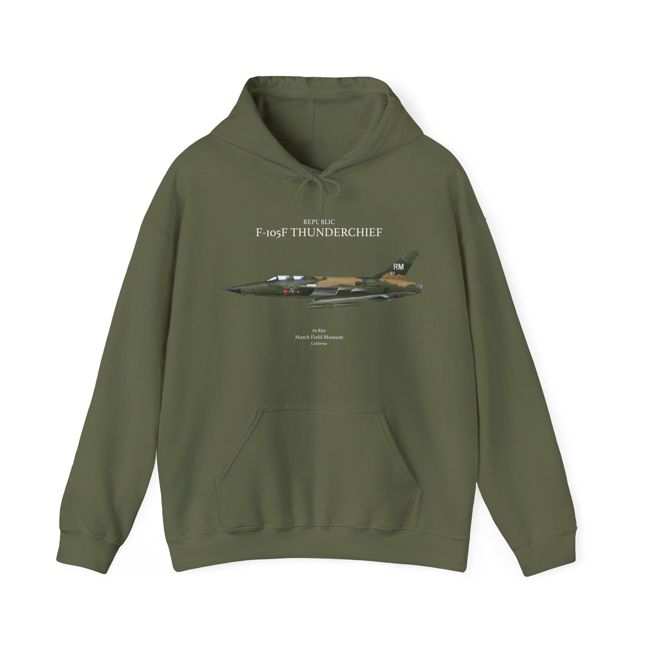 F-105 F Thunderchief  - Hoodie