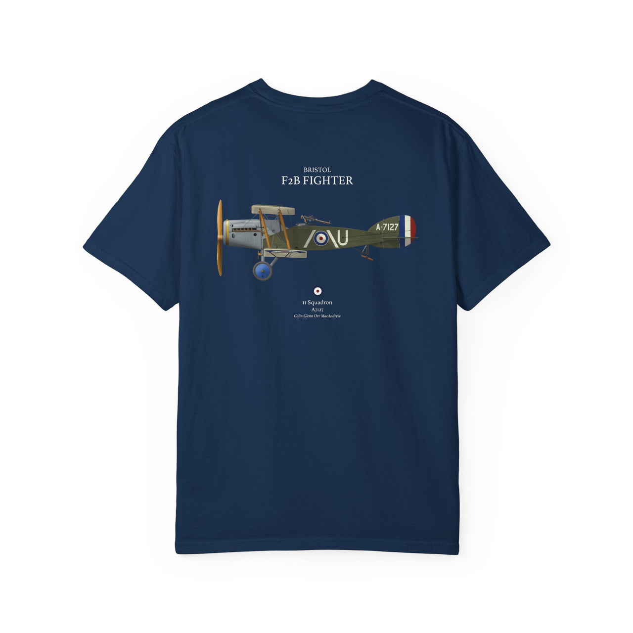 Bristol F2B Fighter - T-shirt printed on back