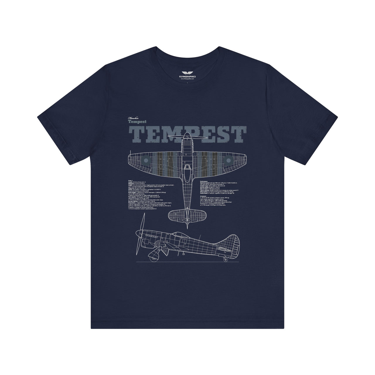 Hawker Tempest  - T-shirt