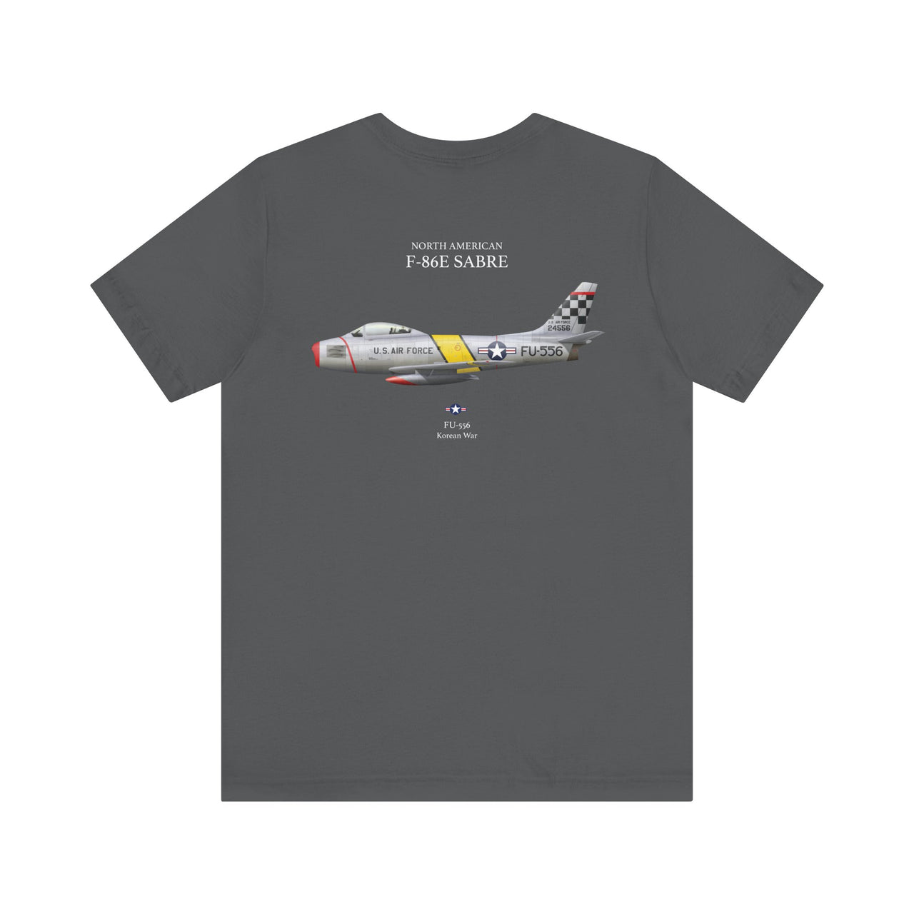 F-86E Sabre - T-shirt printed on back